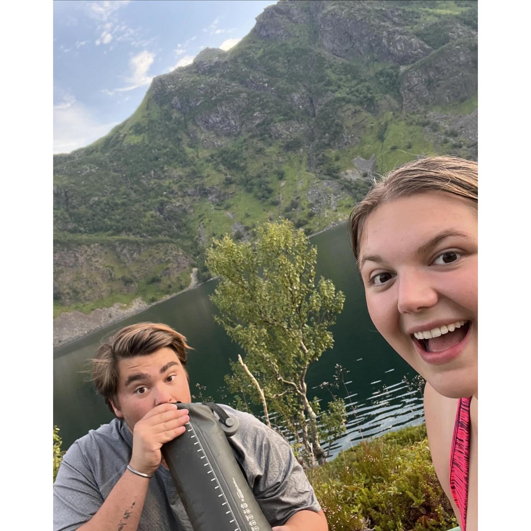Camping in Norway