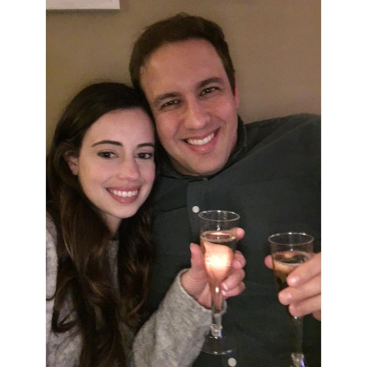 Happy New Year 2018! We celebrated with some of our good friends in Louisville who Taryn works with (Cindy, Allie and Kyle)
