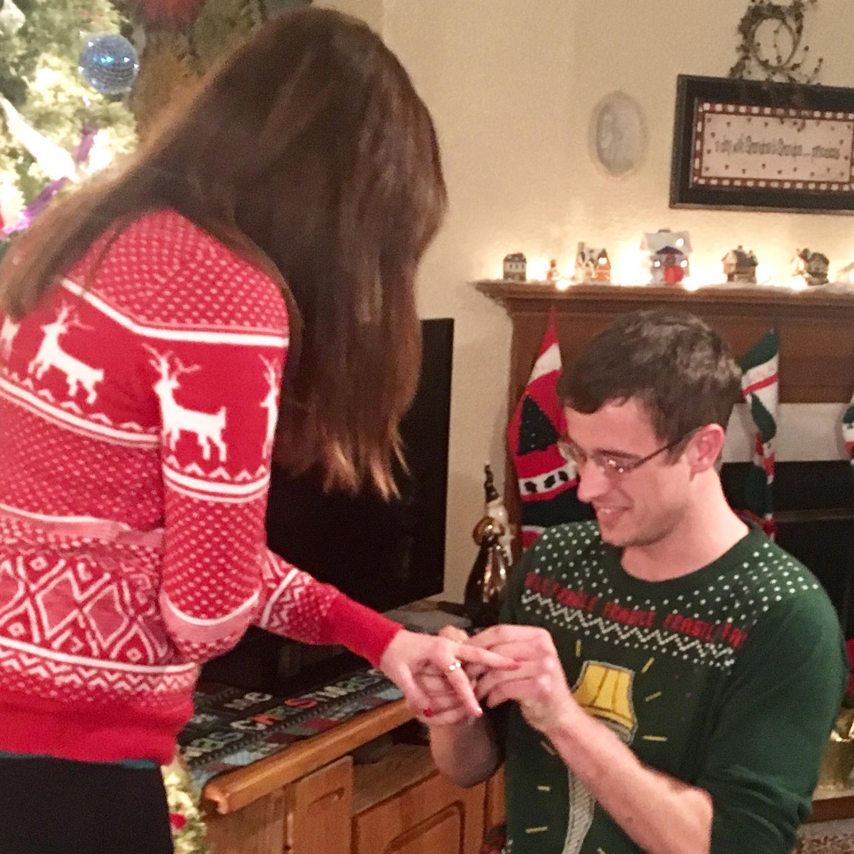 The Proposal-->>---> Christmas Day at the Speiser's