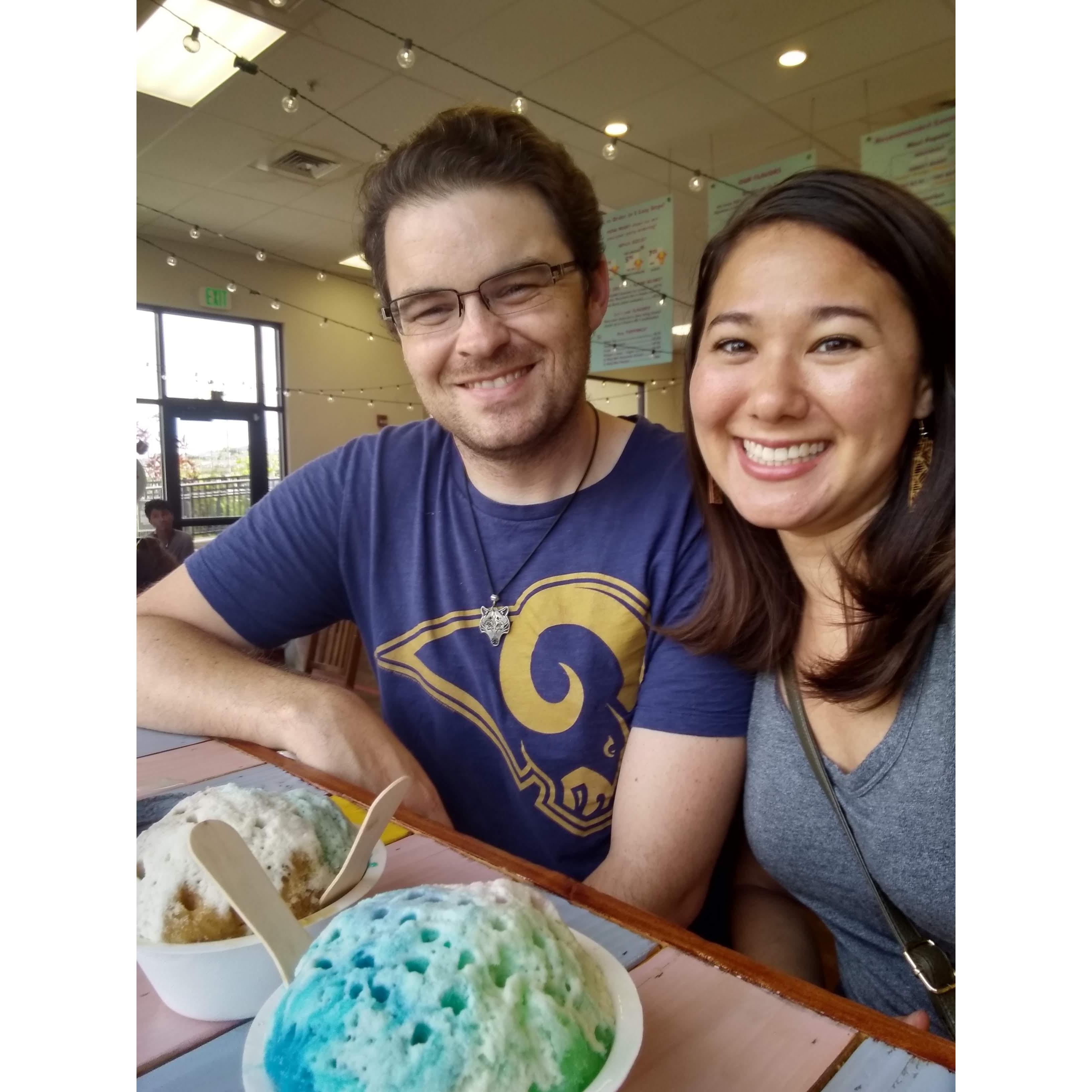 Shave ice - a favorite Maui treat.