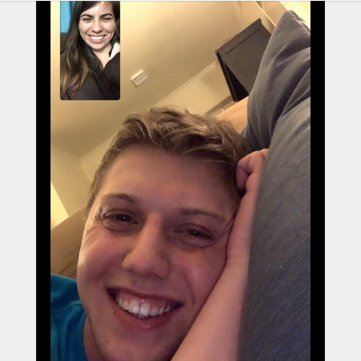 What 95% of our courtship looks like #longdistancerelationship