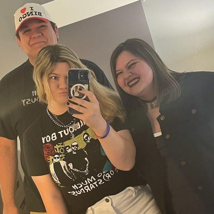 Kaitlyn with Maid of Honor, Emily Coons, and Groomsman, Jacob Saadoon