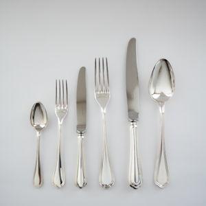 Christofle 6-Piece Flatware Set, Ref. Spatours
