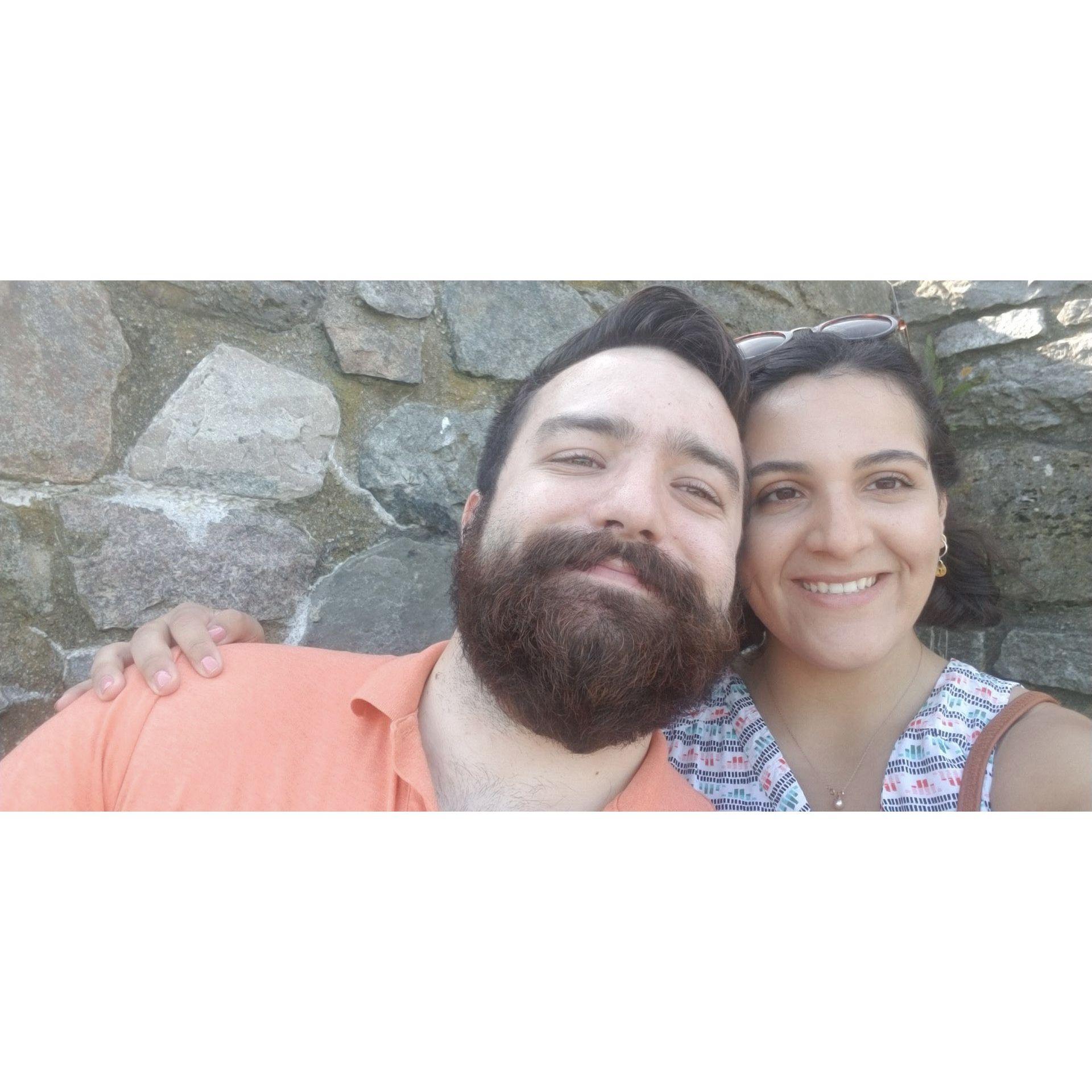 The photo we used to hard launch each other on social media.