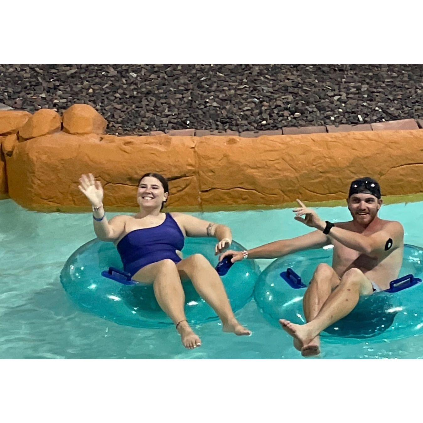 Camp Roaring Springs night