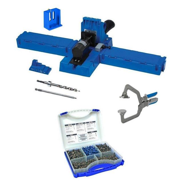 Kreg Jig K5 Master System with Pocket Hole Screw Kit (5-Sizes)