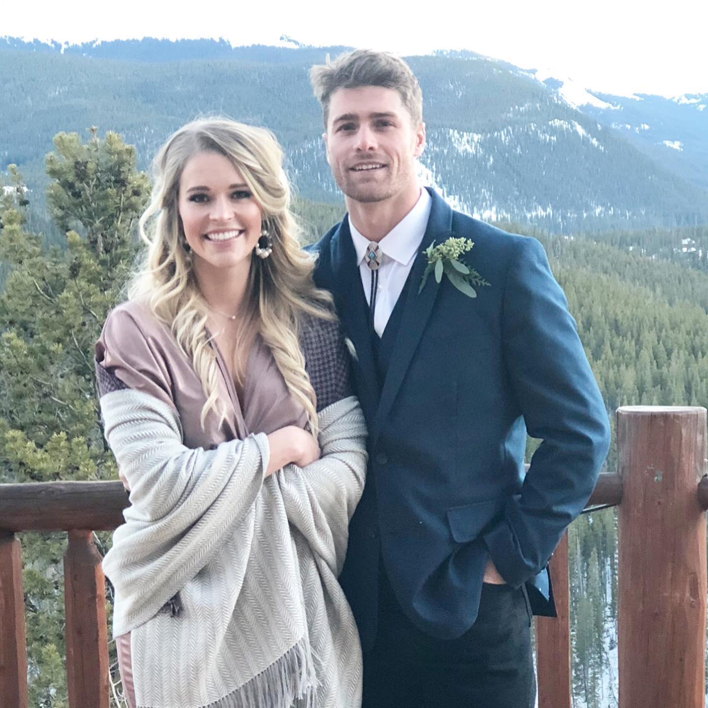 Us at Tanner's sister, Sara's wedding