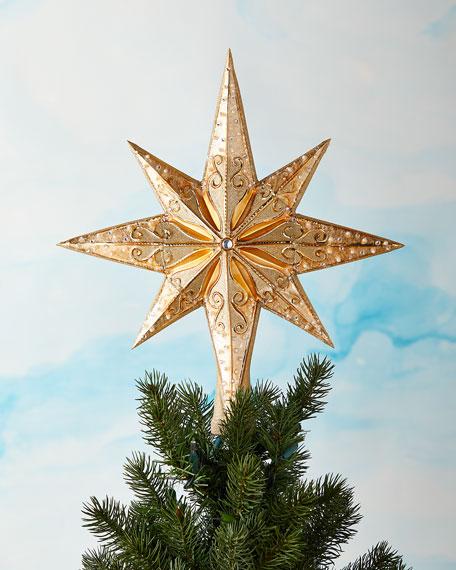 Christopher RadkoChampagne Stellar Christmas Tree Topper