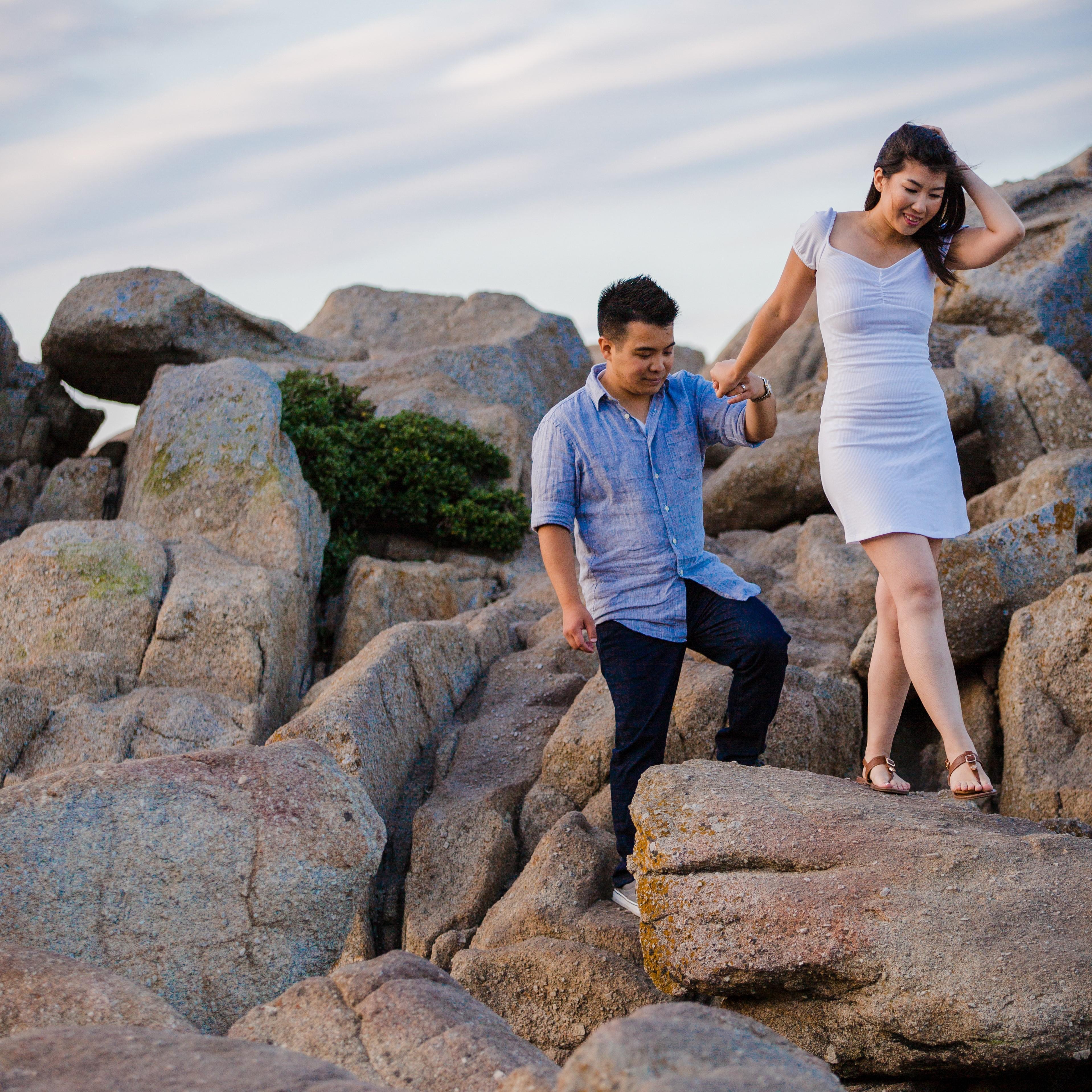Engagement session in Monterey, CA (2019)