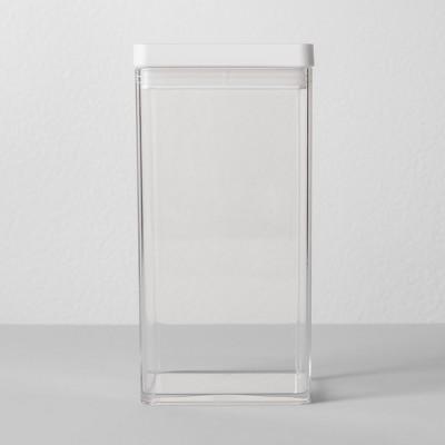 4"W X 4"D X 8"H Plastic Food Storage Container Clear - Made By Design™