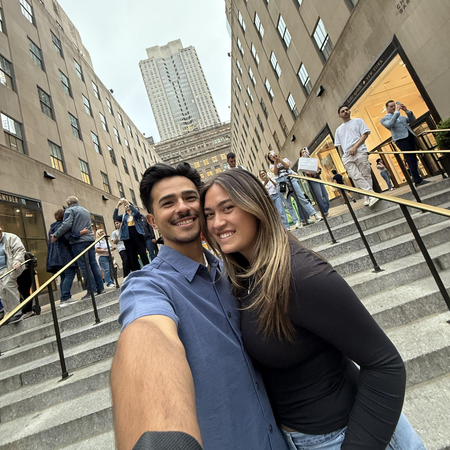 Christian's first time to New York!