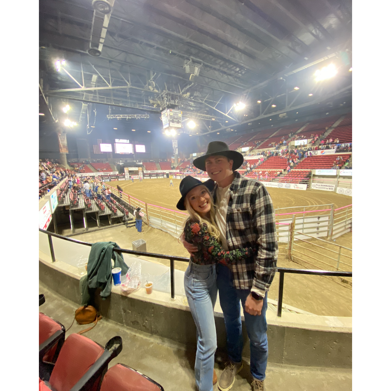 Henry's first Rodeo in Billings, MT.