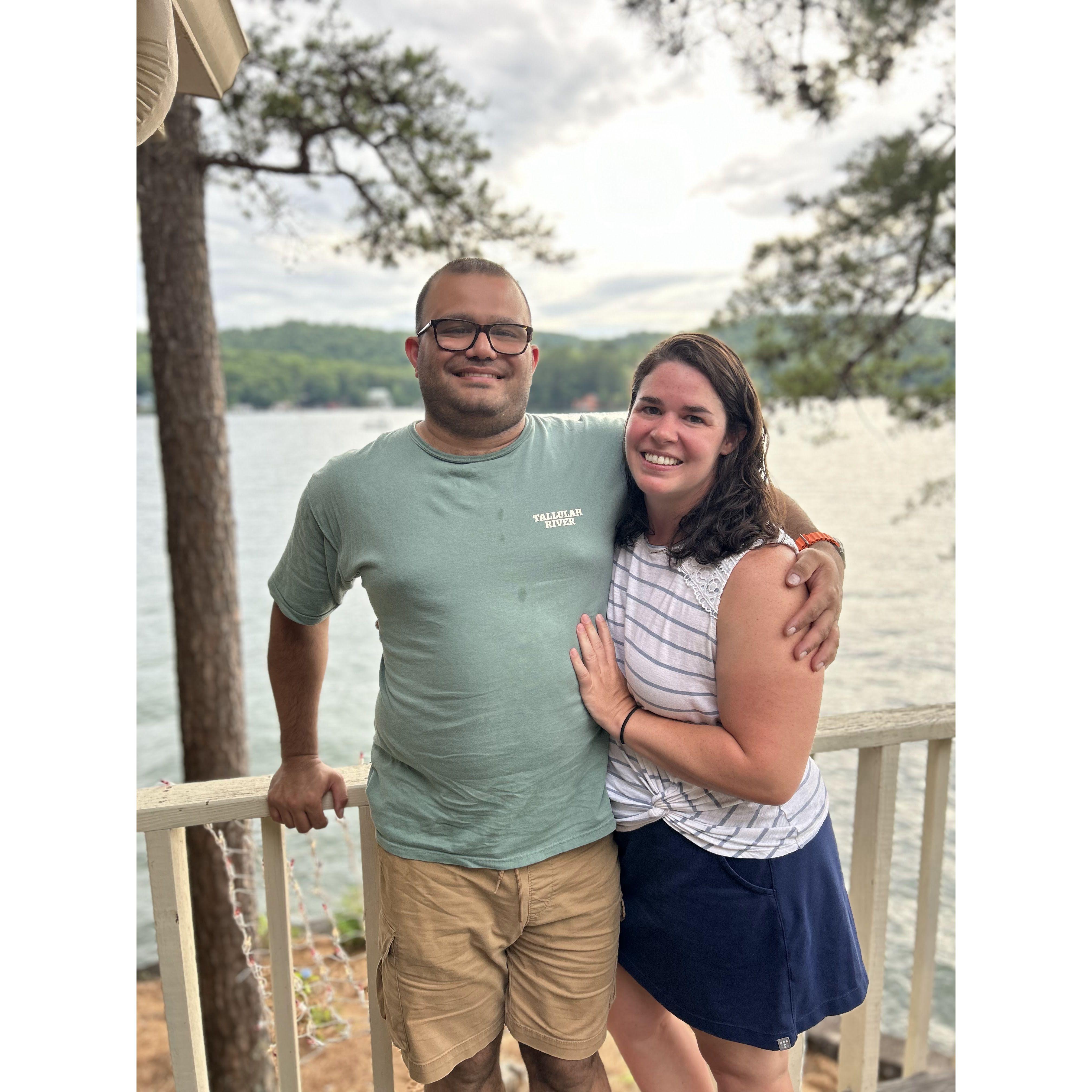 Always enjoying some Lake Burton time together