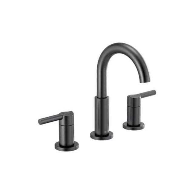 Delta Nicoli 1.2 GPM Widespread Bathroom Faucet with Pop-Up Drain Assembly