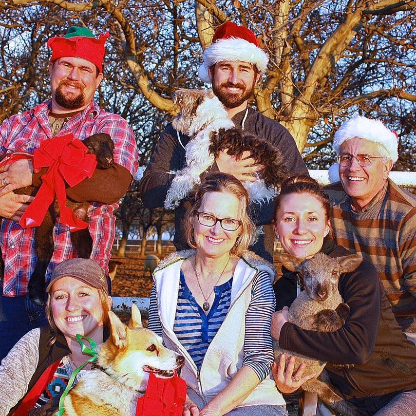 Nat forces her way into Collar family and everyone holds sheep babies.