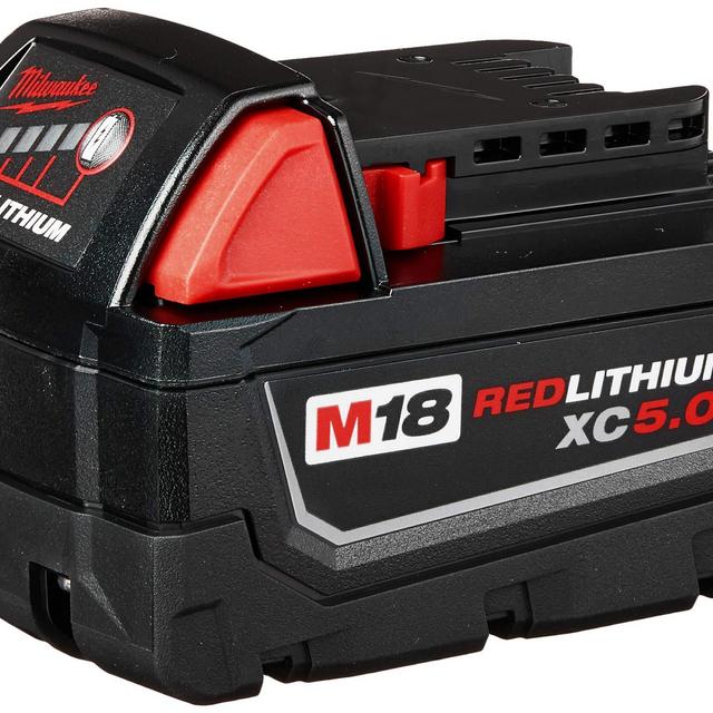 Milwaukee 48-11-1850 M18 Redlithium 5.0Ah Bat Pack