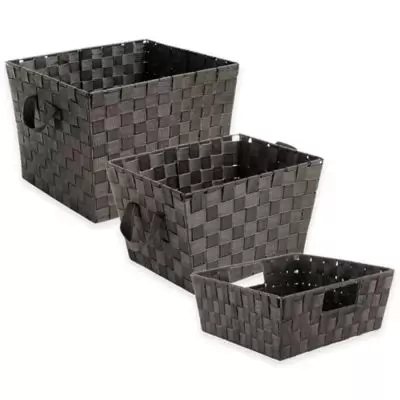 SALT™ Small Woven Storage Bin in Espresso