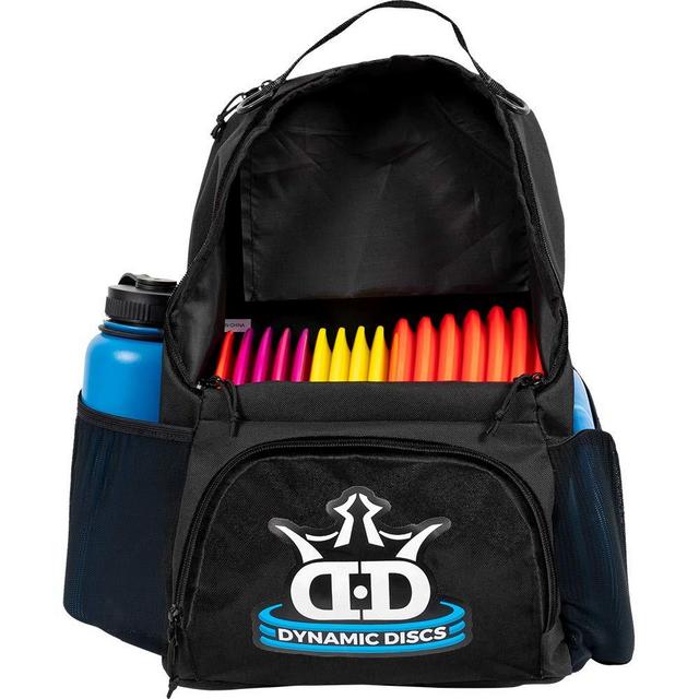 Dynamic Discs Cadet Disc Golf Bag - 17+ Discs Capacity - Beginner Disc Golf Accessories for Men - USA Business & Support - Includes Accessories Pouch & Water Bottle Holder - Lightweight & Durable