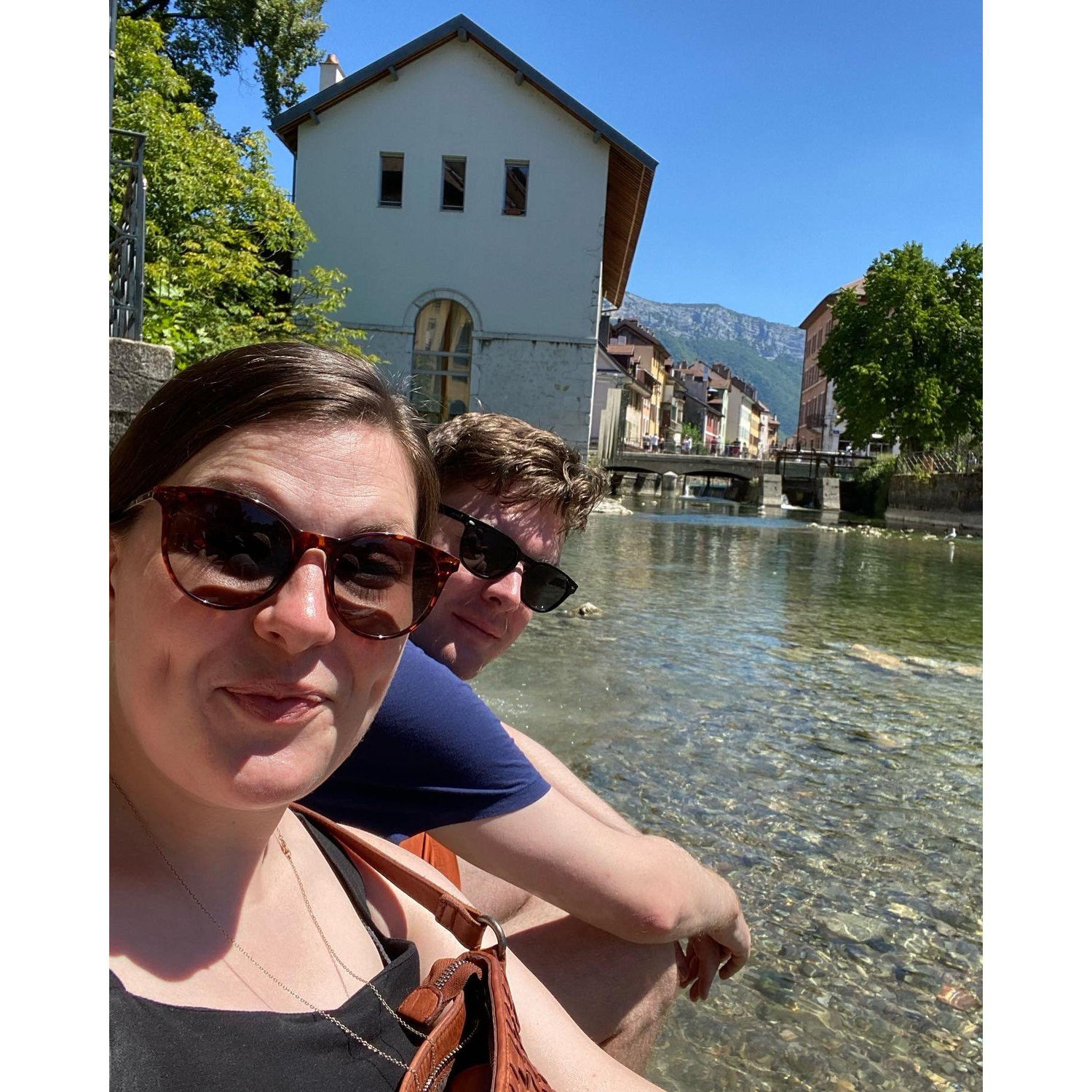 At the foot of the Alps in Annecy, France