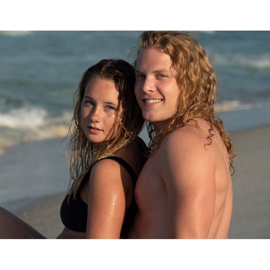 Panama City Beach, our first vacation together.