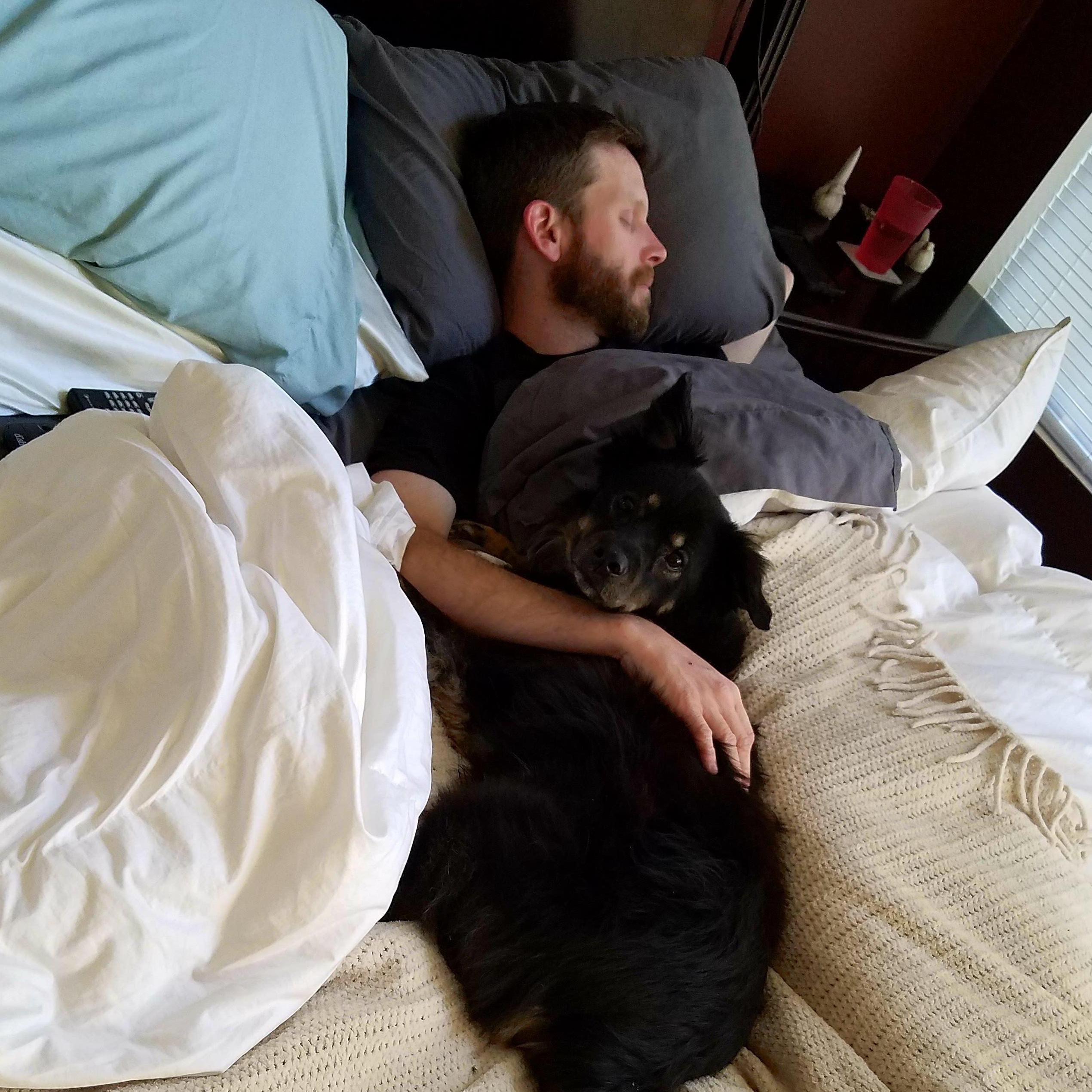 Gus loved Larry from the very beginning. It's so sweet!