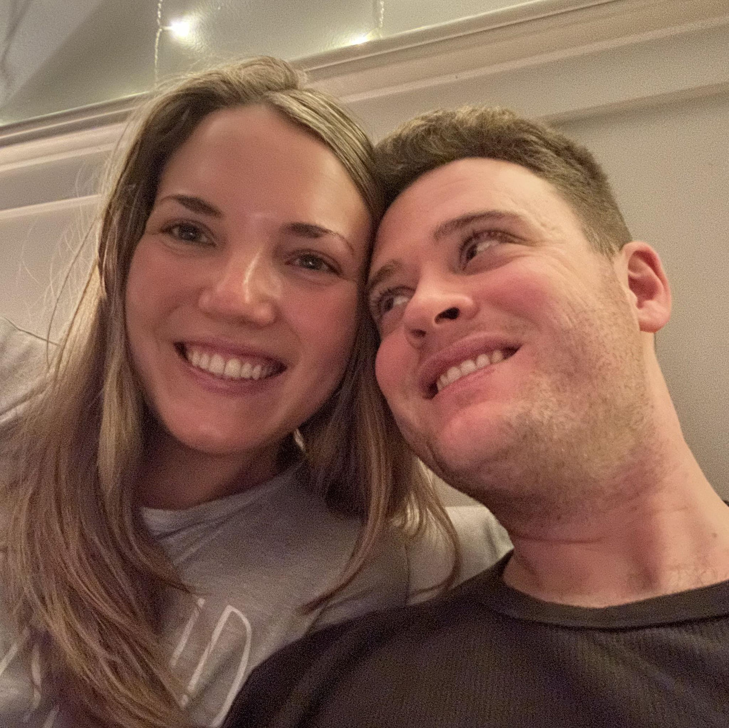 April 2024 - The first picture we took together after Ryan moved to Columbus and we were DONE with long distance!
