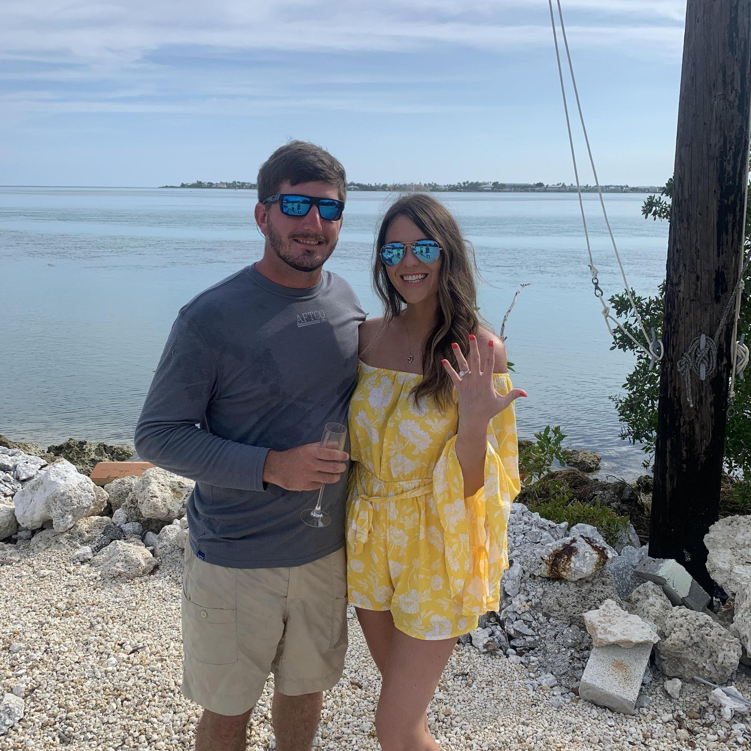 Say hello to the future Mr. and Mrs. Durniat!!