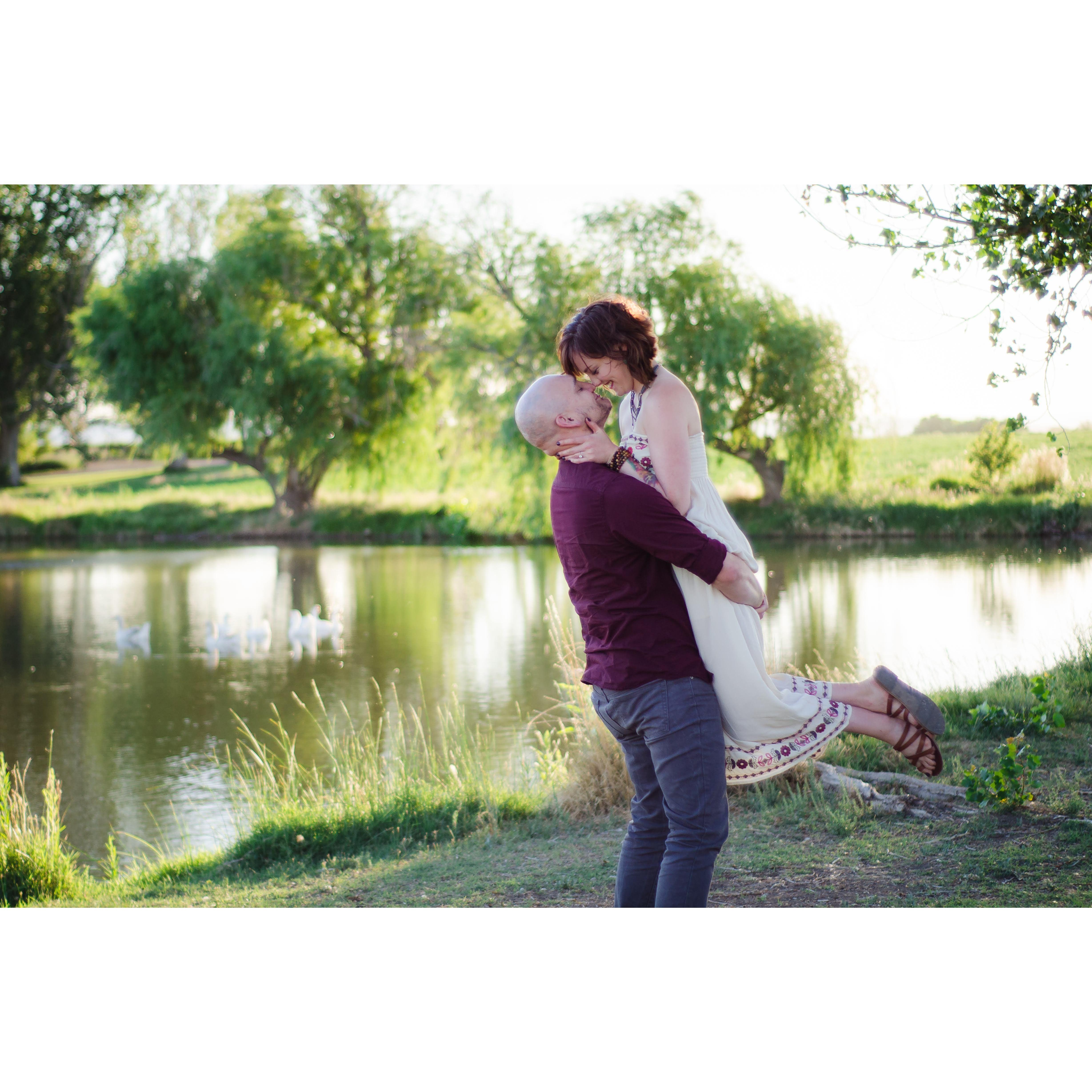 We're basically a Nicholas Sparks novel. Just not as sad.