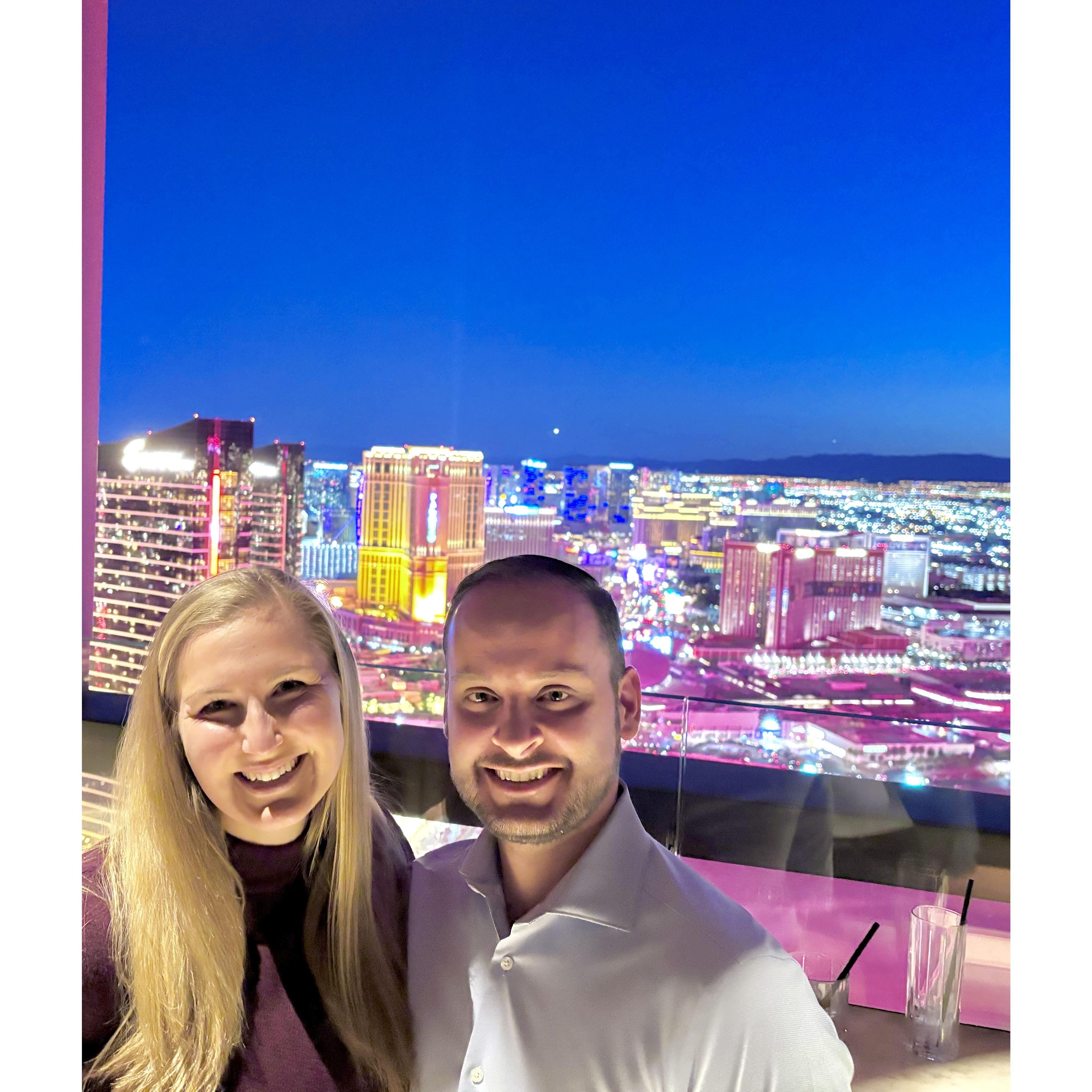 Celebrating Jenny's Birthday in Las Vegas, March 2024