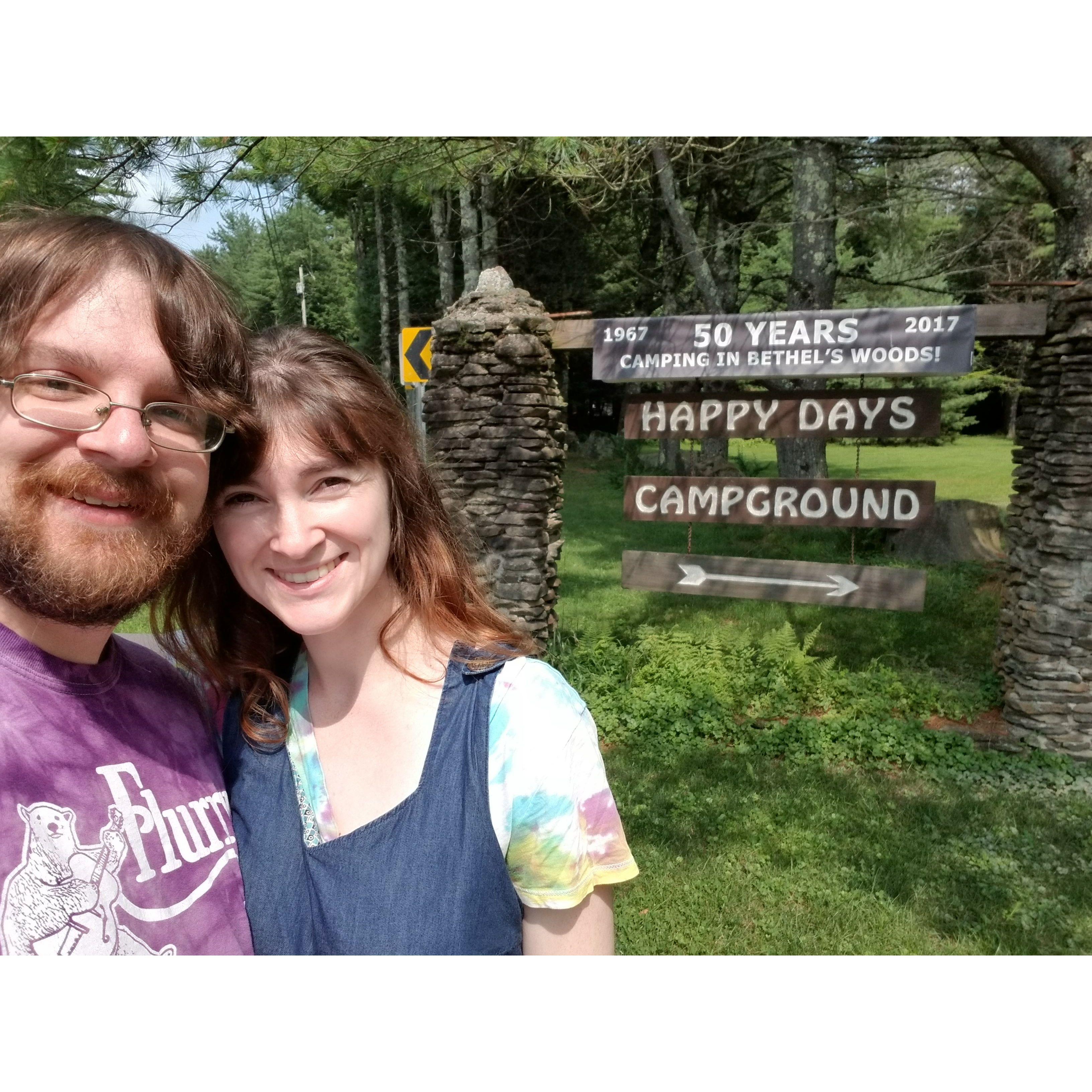 Happy Days Campground, NY, July 2021