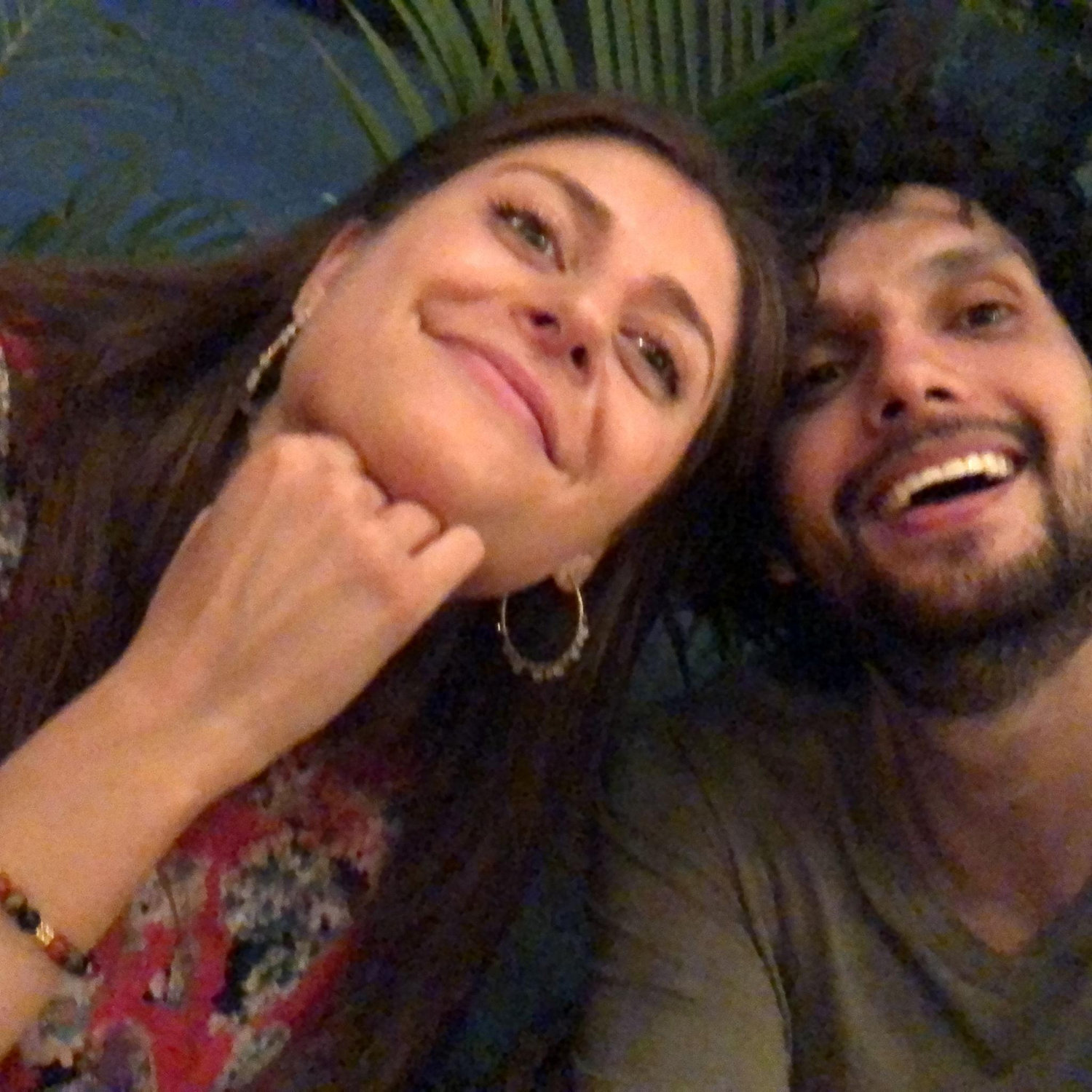 Our first date, we got a little mezcal