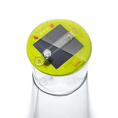 MPOWERD Luci Outdoor 2.0 - Inflatable Solar Light, Clear Finish, Adjustable Strap