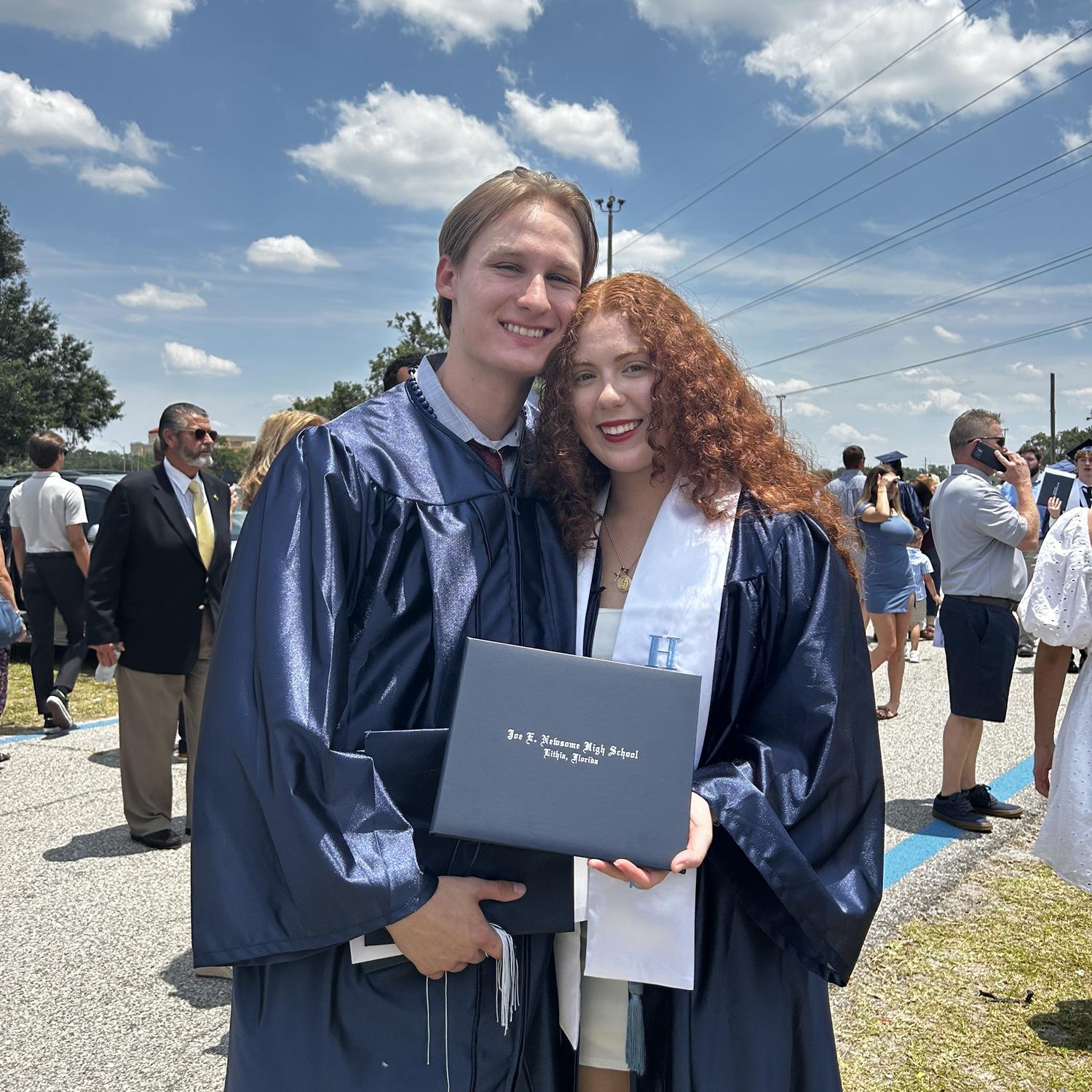 Our high school graduation 🎓