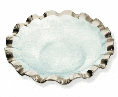 Annieglass ~ Ruffle ~ 15' Large Salad Bowl, Price $294.00 in Tupelo, MS from Elizabeth Clair's