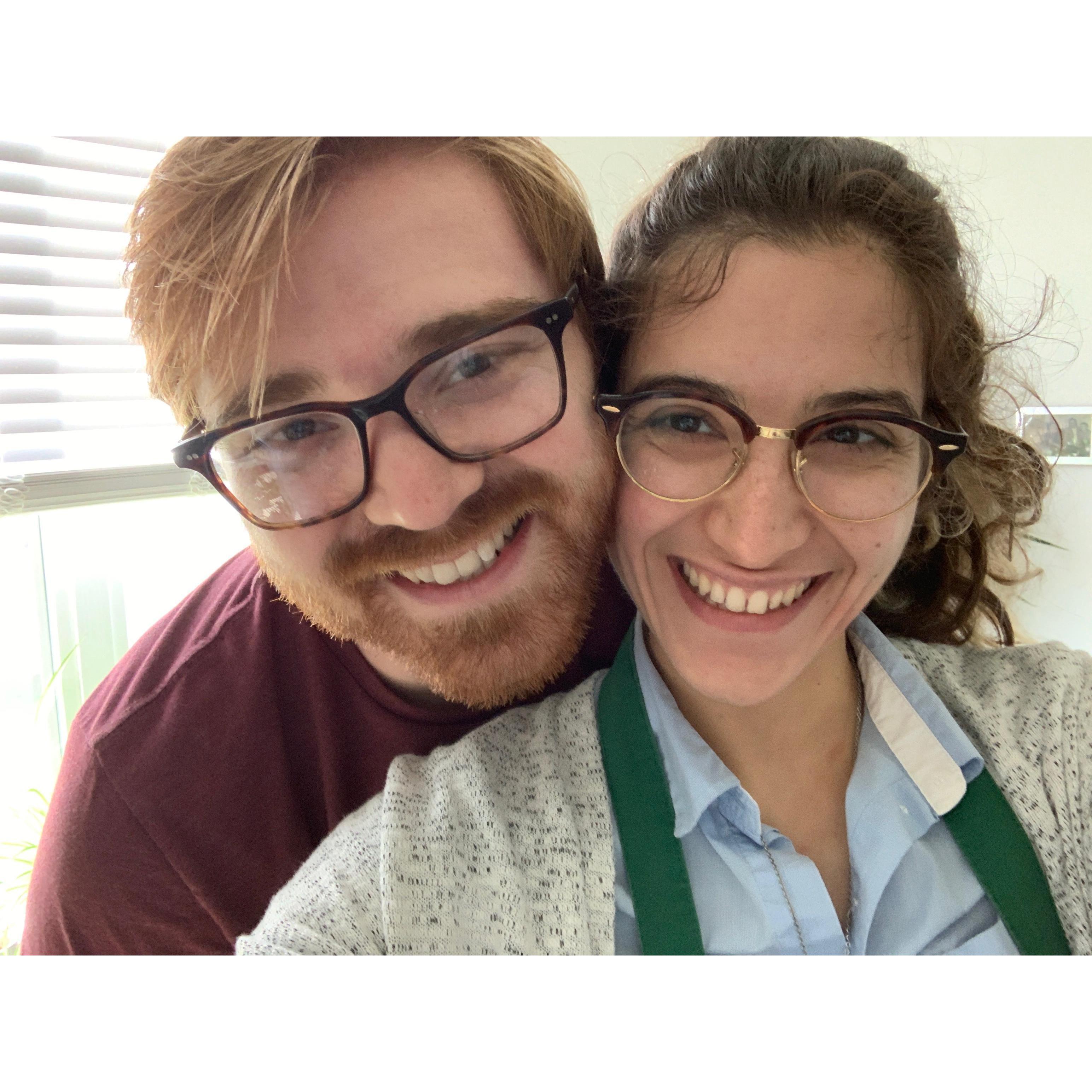 This photo was snapped on Jourdan's most recent trip to visit Sophie in Edinburg. Big smiles and lots of love all around!