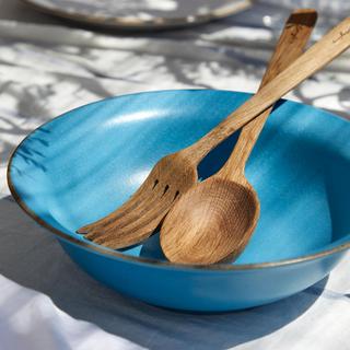 Oak 2-Piece Spoon & Fork Set