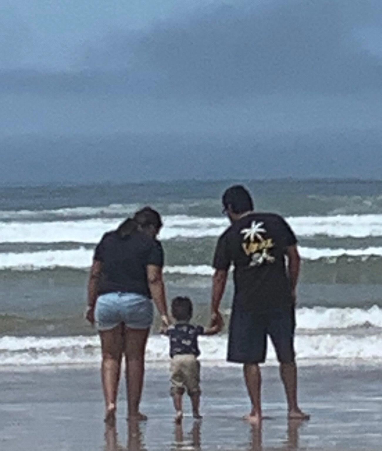 Beach trip with family💕