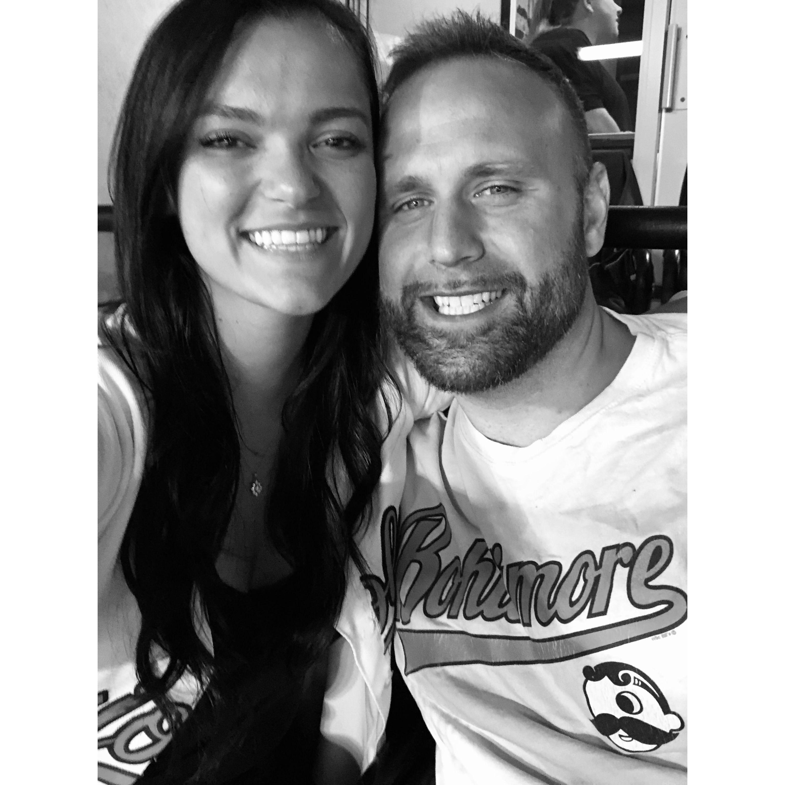 Our first Orioles game together