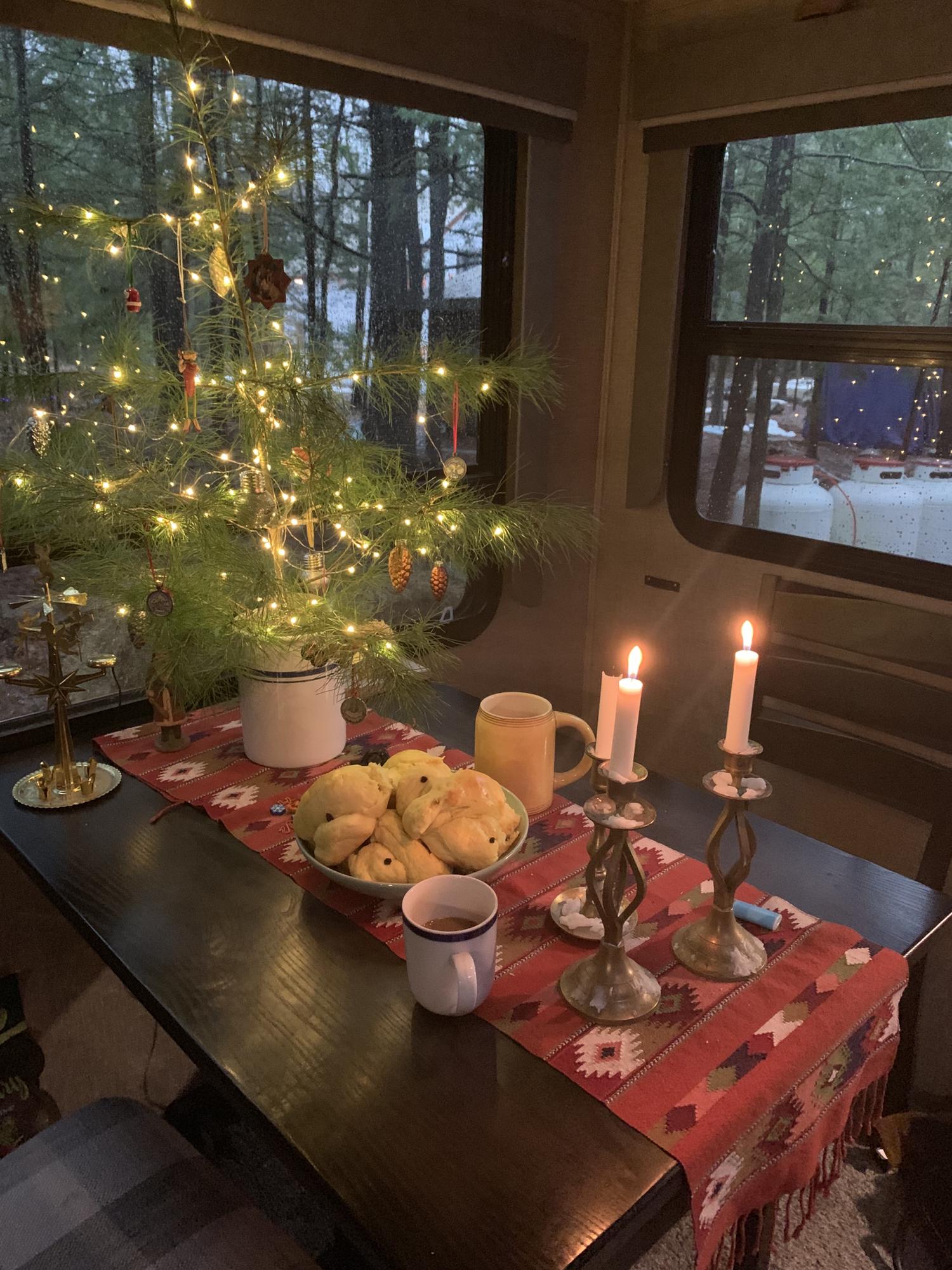 Christmas 2020 in our trailer!