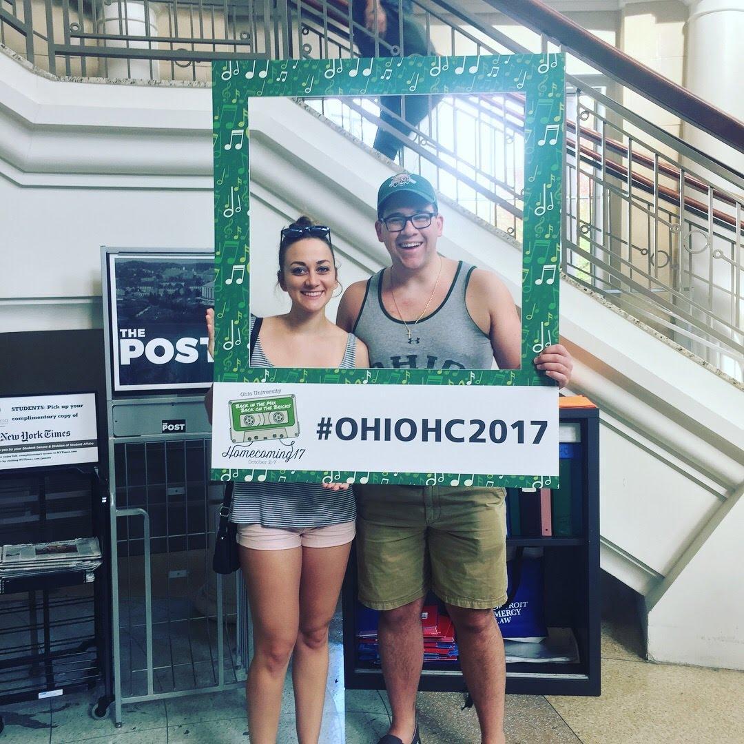 OU Homecoming 2017, our first both being alumni!