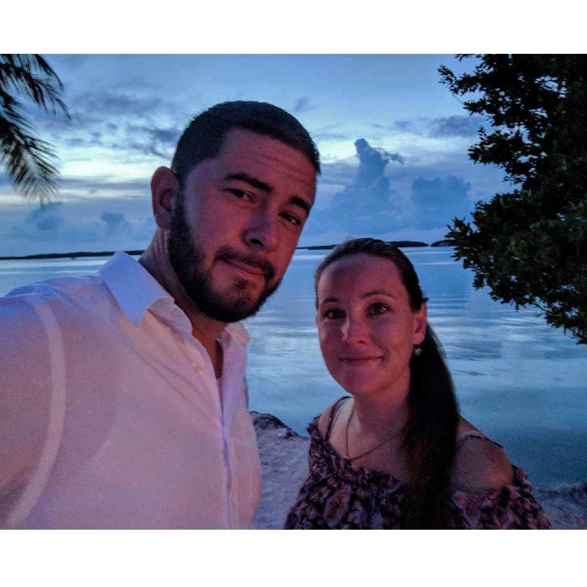 July 2018- Our first vacation together to the Florida Keys.