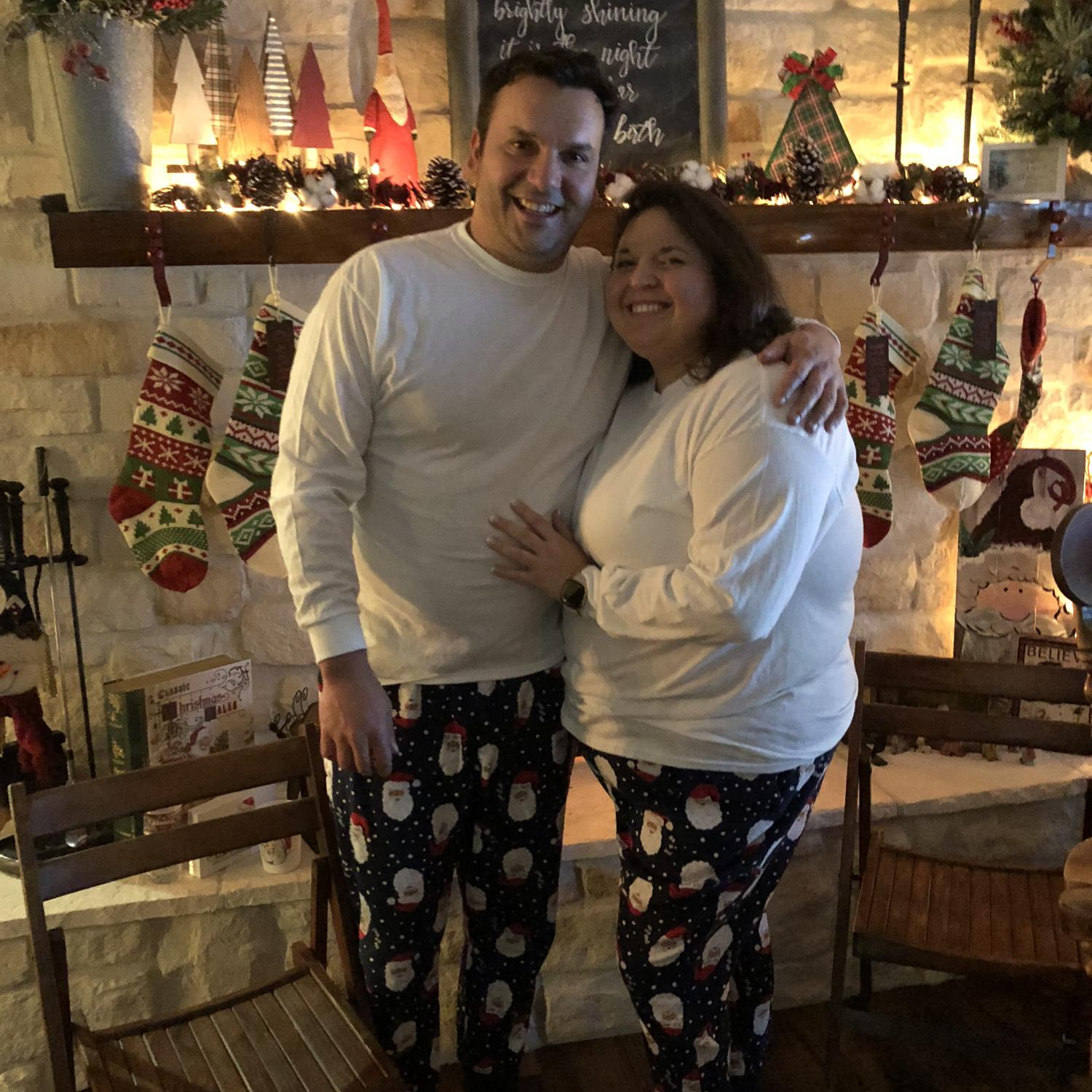 Matching Christmas pjs