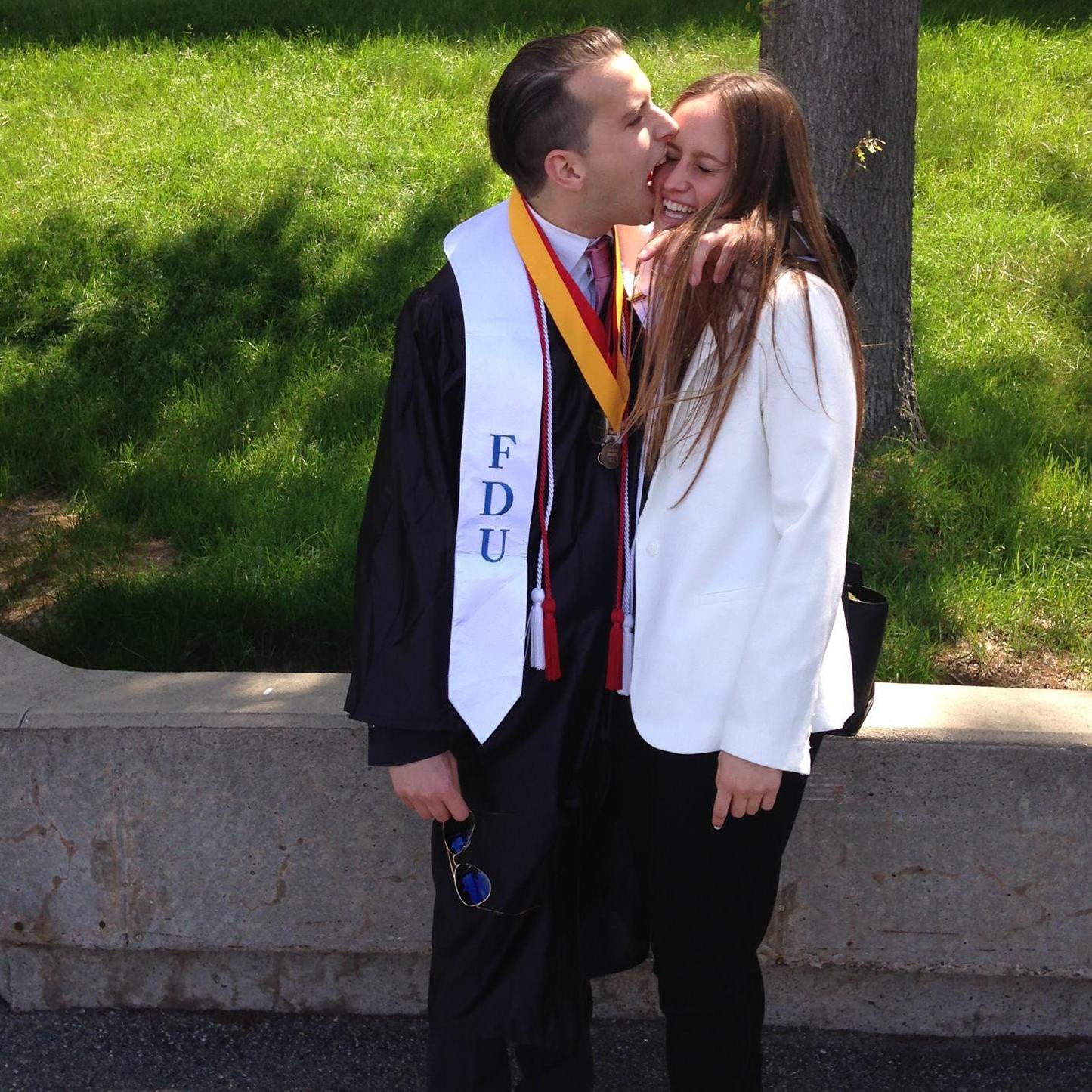 Tato graduating from FDU