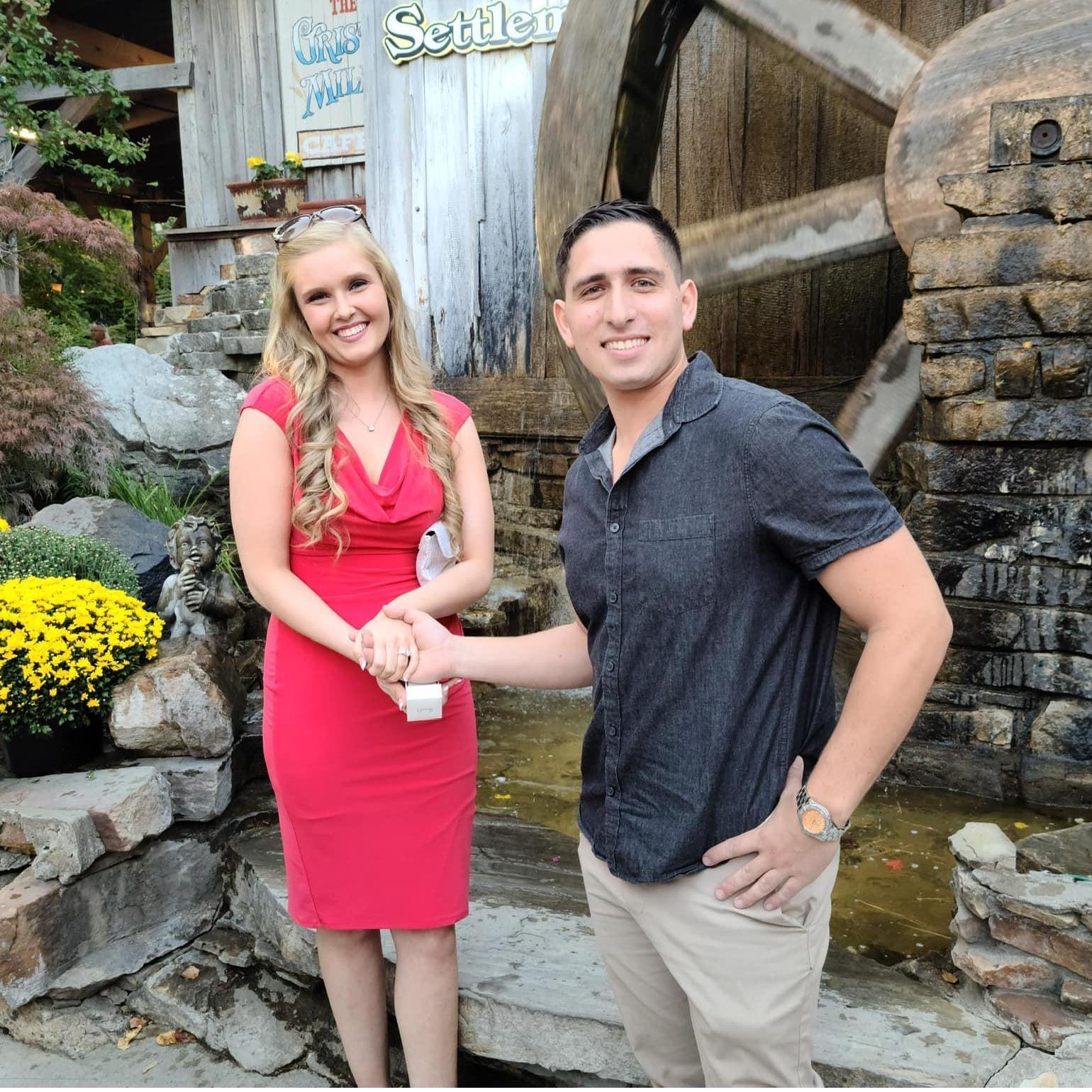 Oct 1st, 2022 - Bryan asked me to marry him in front of the Pattie's Settlement waterwheel. I said yes!