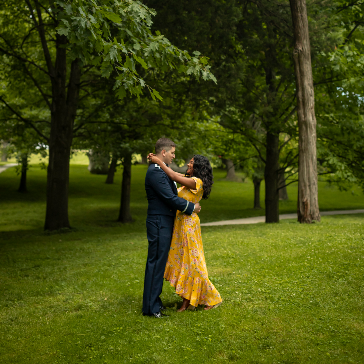 We had so much fun at our engagement shoot with James Lathrop Photography!