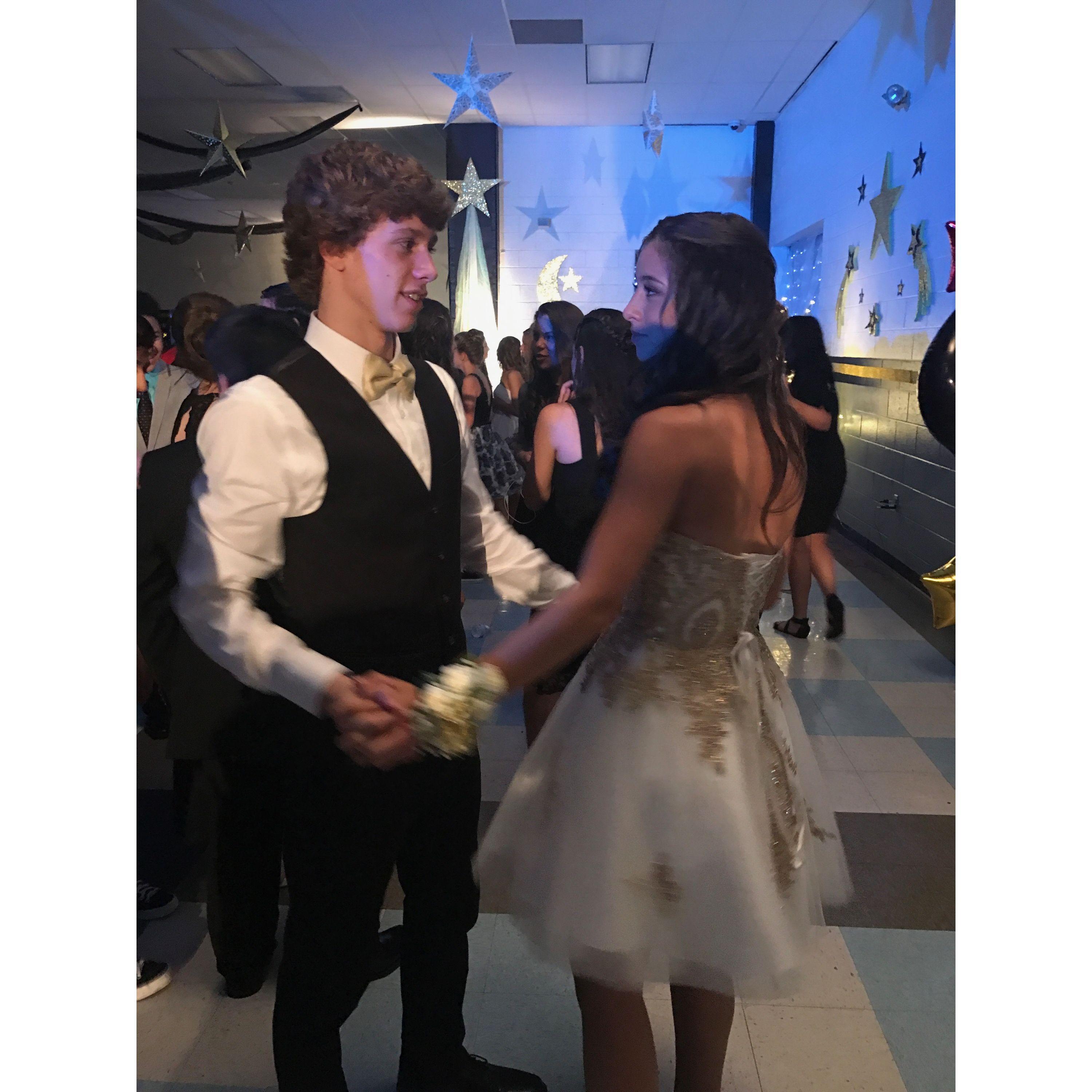 Our first dance!