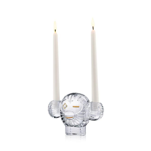 Baccarat Faunacrystopolis Monkey Candleholder