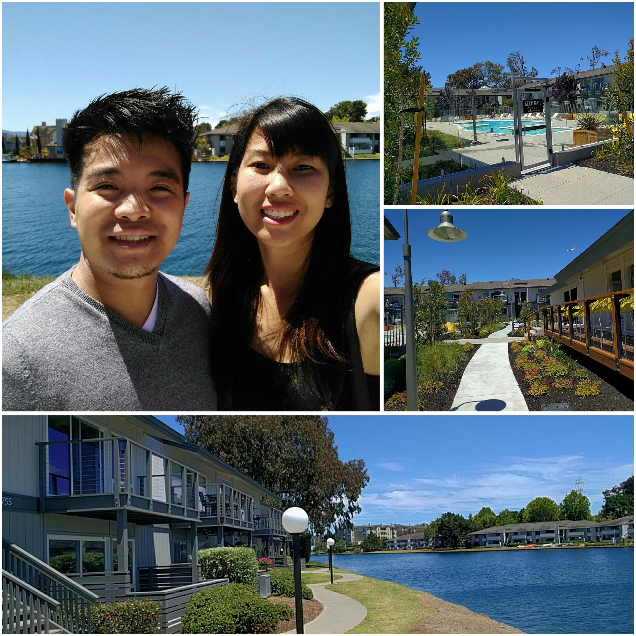 We first moved to the bay area and went from a 2000 sq foot home to a 700 sq foot apartment in Foster City (July 2016)