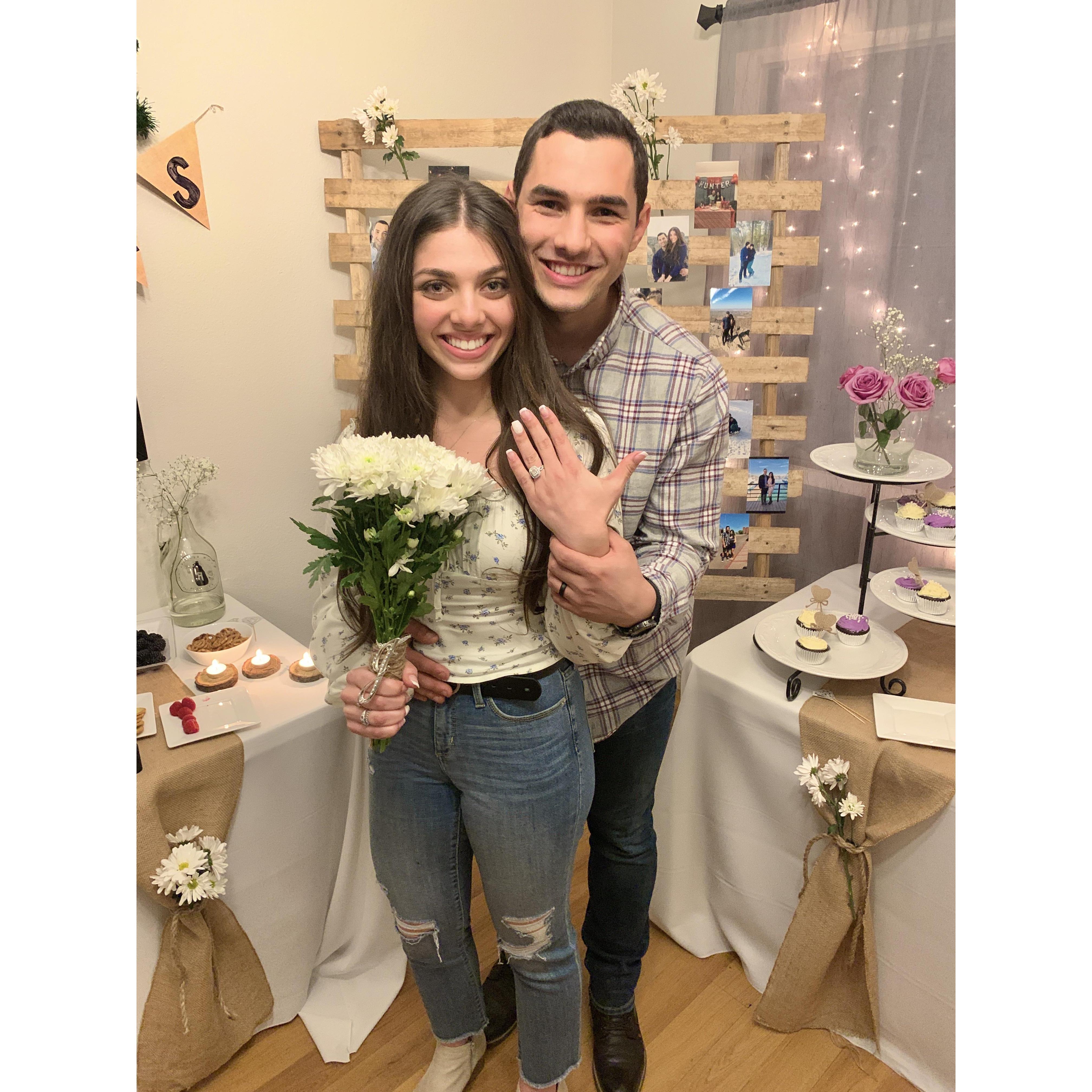 Surprise engagement party!