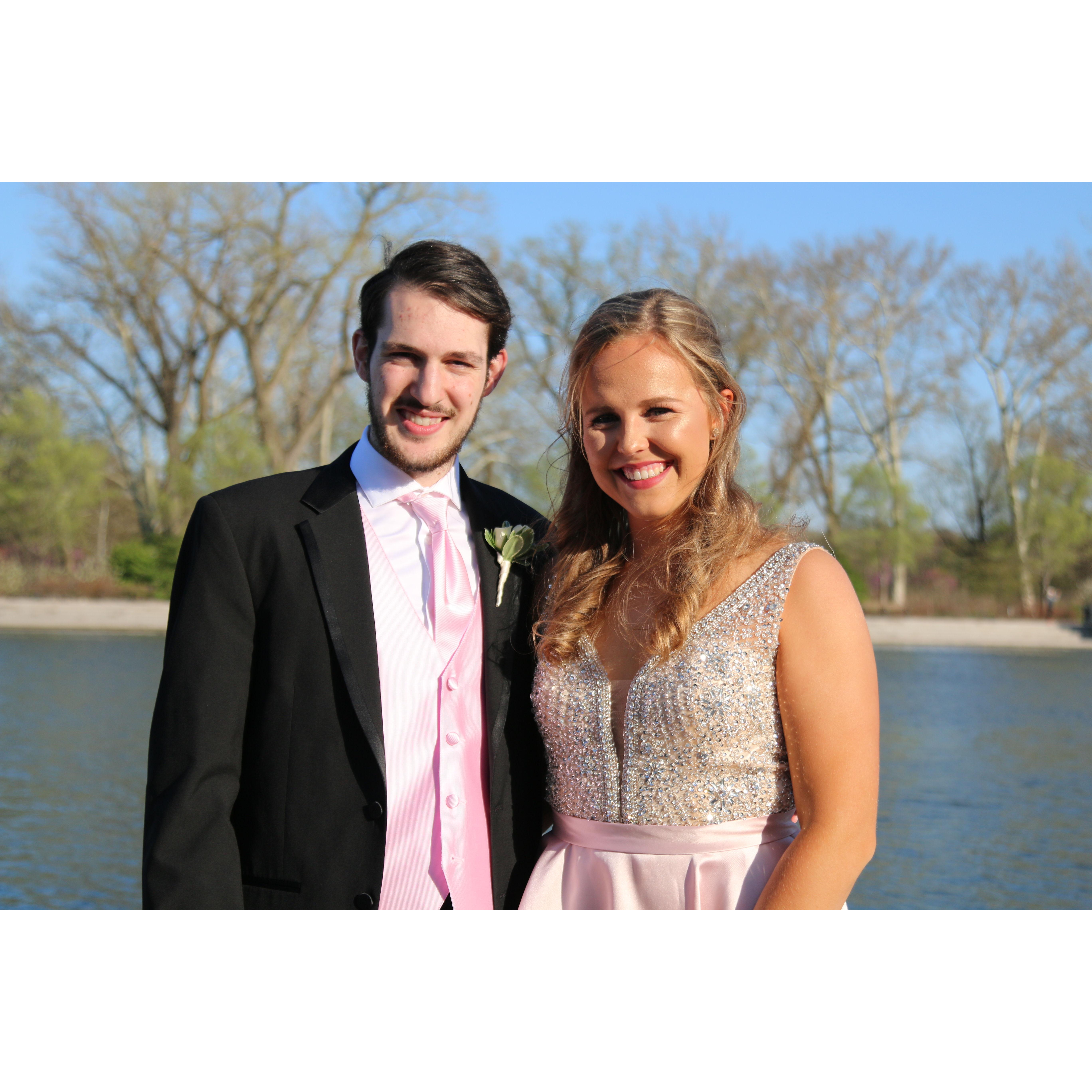 Syd's prom one year later from where it all started!